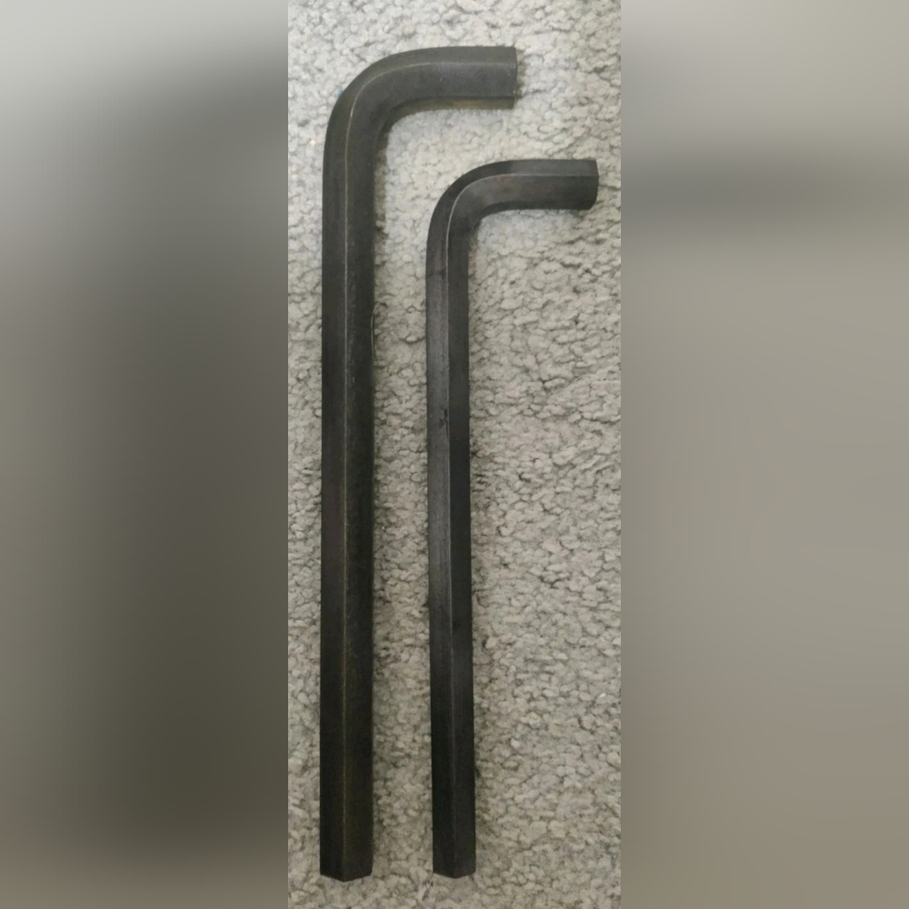 5/8" And 3/4" ALLEN  WRENCH LONG ARM  6 SIDED Made In USA